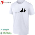 Two crows attempted murder bird pun nature humor shirt Unisex