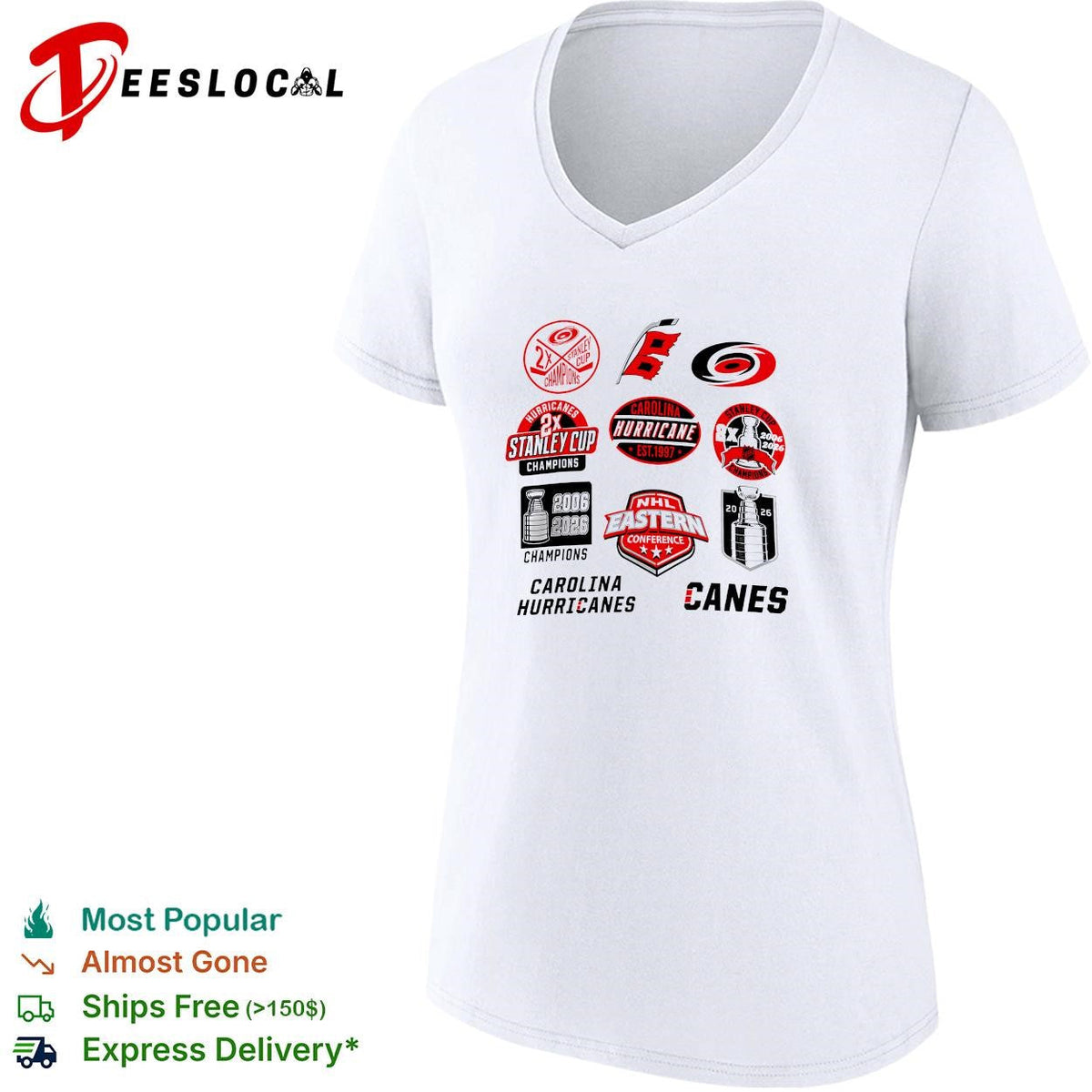 Two time Stanley Cup champions eastern conference badge collage shirt Unisex