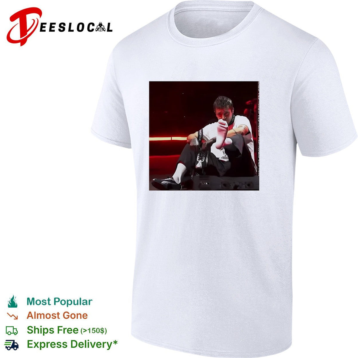 Tyler Joseph Twenty One Pilots show white sox funny shirt Unisex