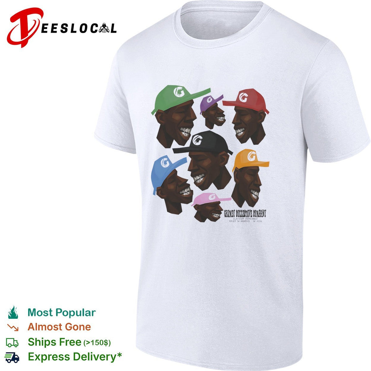 Tyler the Creator Griney Collective Company Clothing Department Memphis TN shirt Unisex