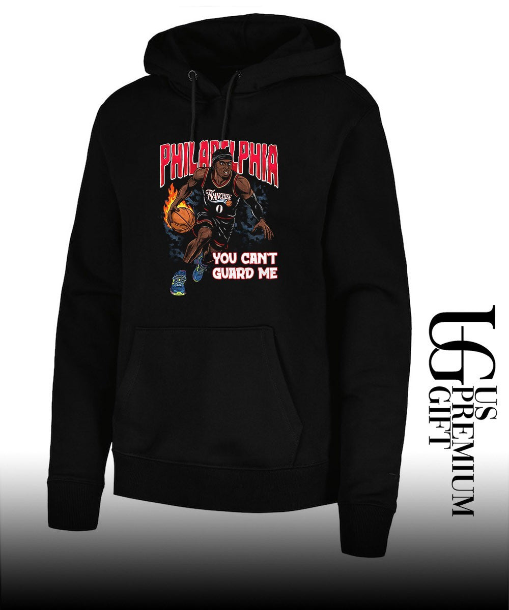 Tyrese Maxey Philadelphia 76ers NBA Franchise You Can’t Guard Me shirt Unisex