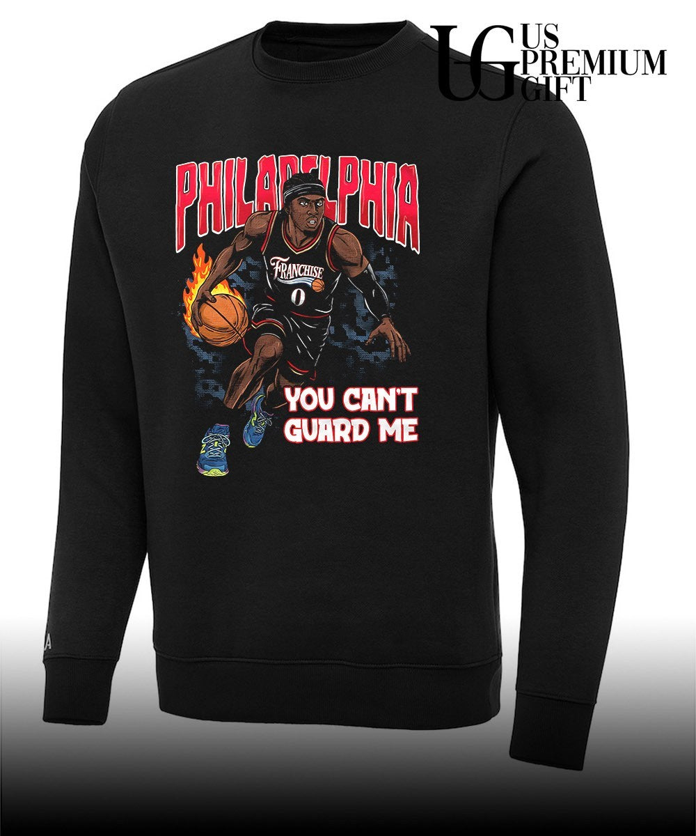 Tyrese Maxey Philadelphia 76ers NBA Franchise You Can’t Guard Me shirt Unisex
