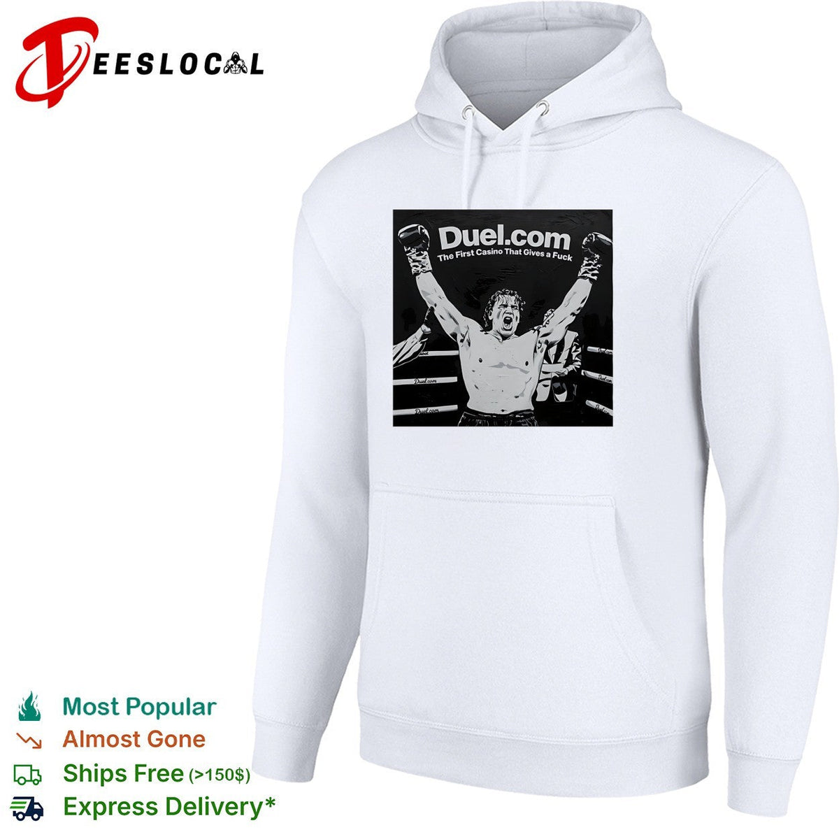 Tyson Fury Duel com The First Casino That Gives a Fuck boxing champion shirt Unisex