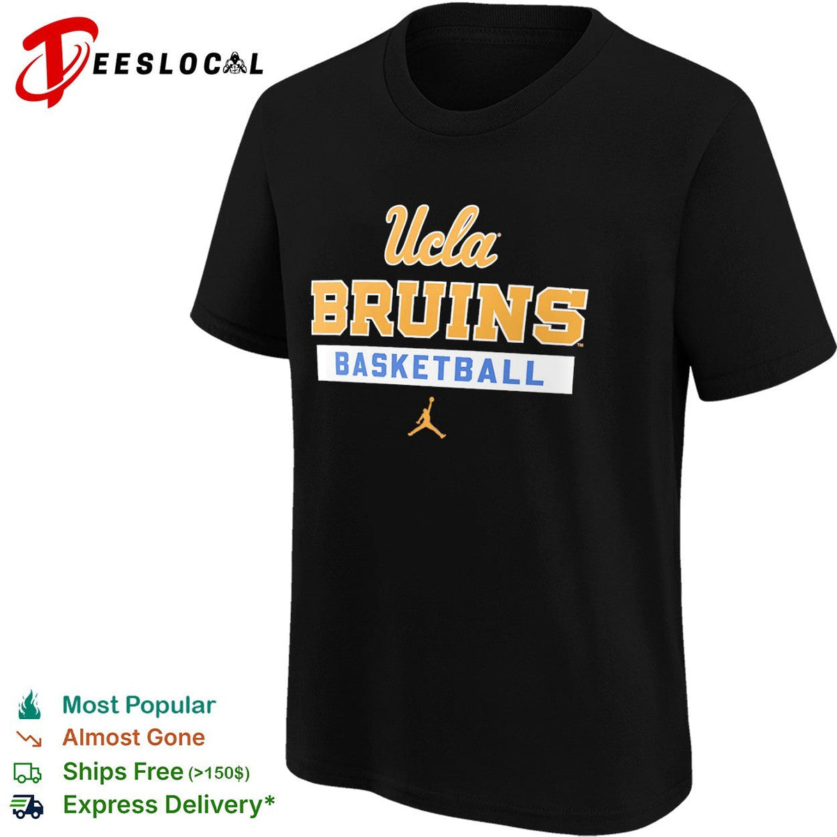 UCLA Bruins Basketball shirt Unisex