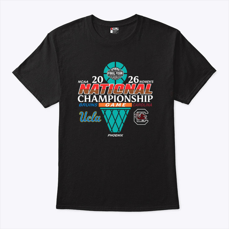 UCLA Vs South Carolina 2026 Women’s Championship Game Shirt Unisex