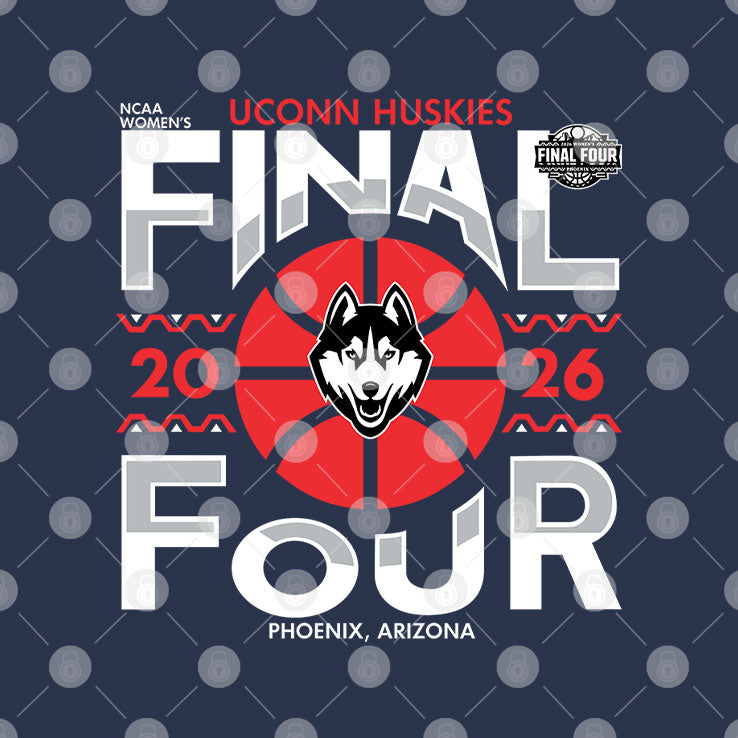 UCONN Huskies Women’s Basketball Final Four 2026 T Shirt Unisex