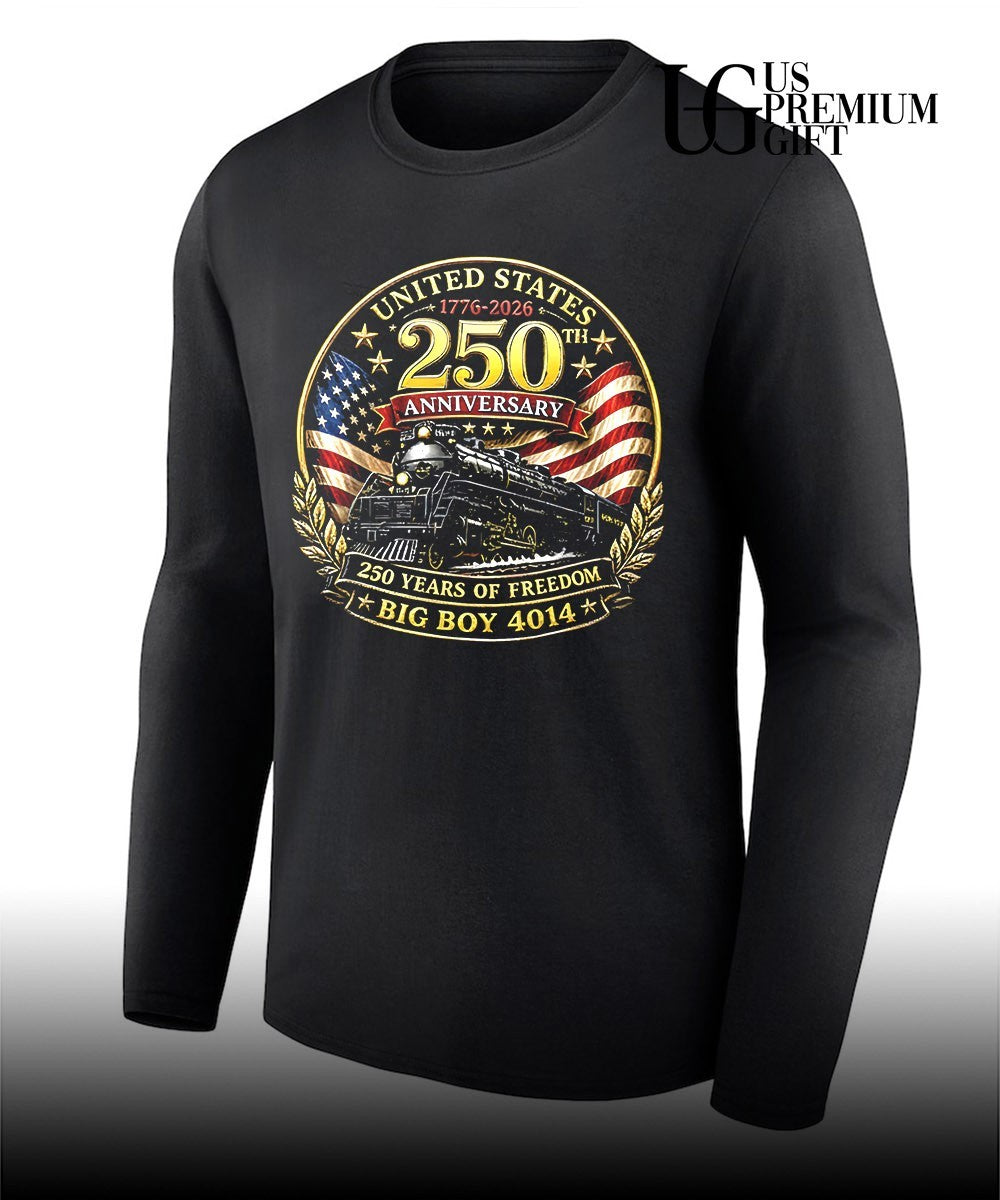 US 250th Anniversary Big Boy 4014 Patriotic 1776-2026 shirt Unisex
