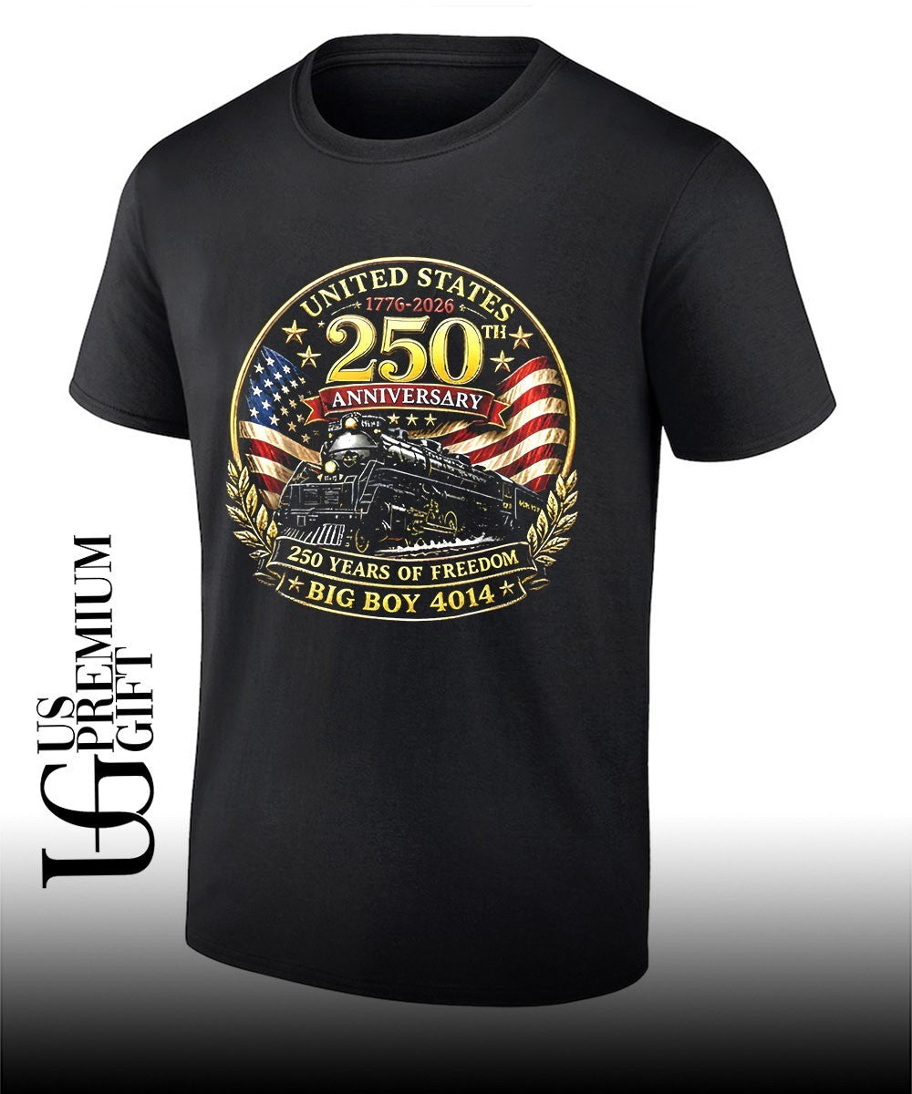 US 250th Anniversary Big Boy 4014 Patriotic 1776-2026 shirt Unisex