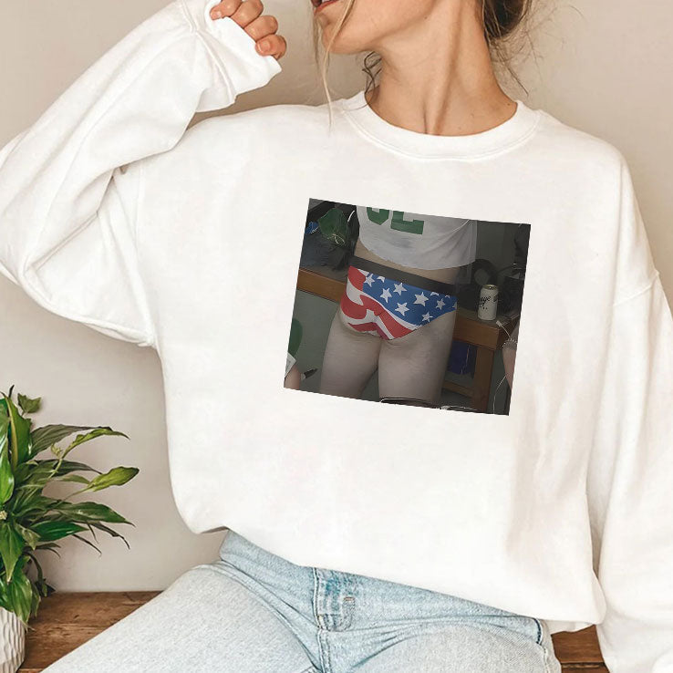 US Flag Underwear Meme Shirt Unisex