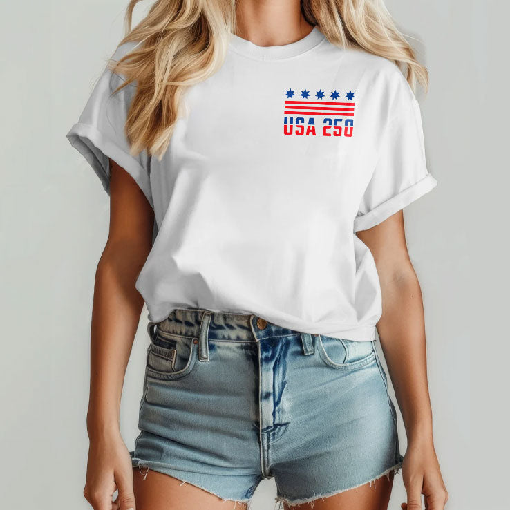 USA 250 Patriot America 250th Anniversary T Shirt Unisex
