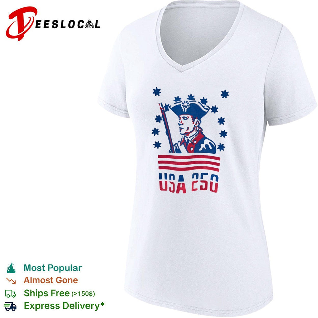 USA 250 Revolutionary War Soldier Patriot American Independence Celebration shirt Unisex