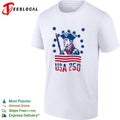 USA 250 Revolutionary War Soldier Patriot American Independence Celebration shirt Unisex
