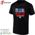 USA 250 years freedom liberty patriotic bold slogan shirt Unisex