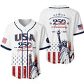 USA 250th Anniversary 1776 2026 Baseball Jersey Unisex