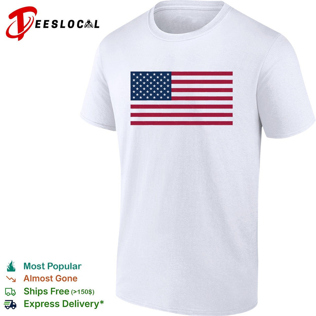 USA American flag stars and stripes classic patriotic shirt Unisex