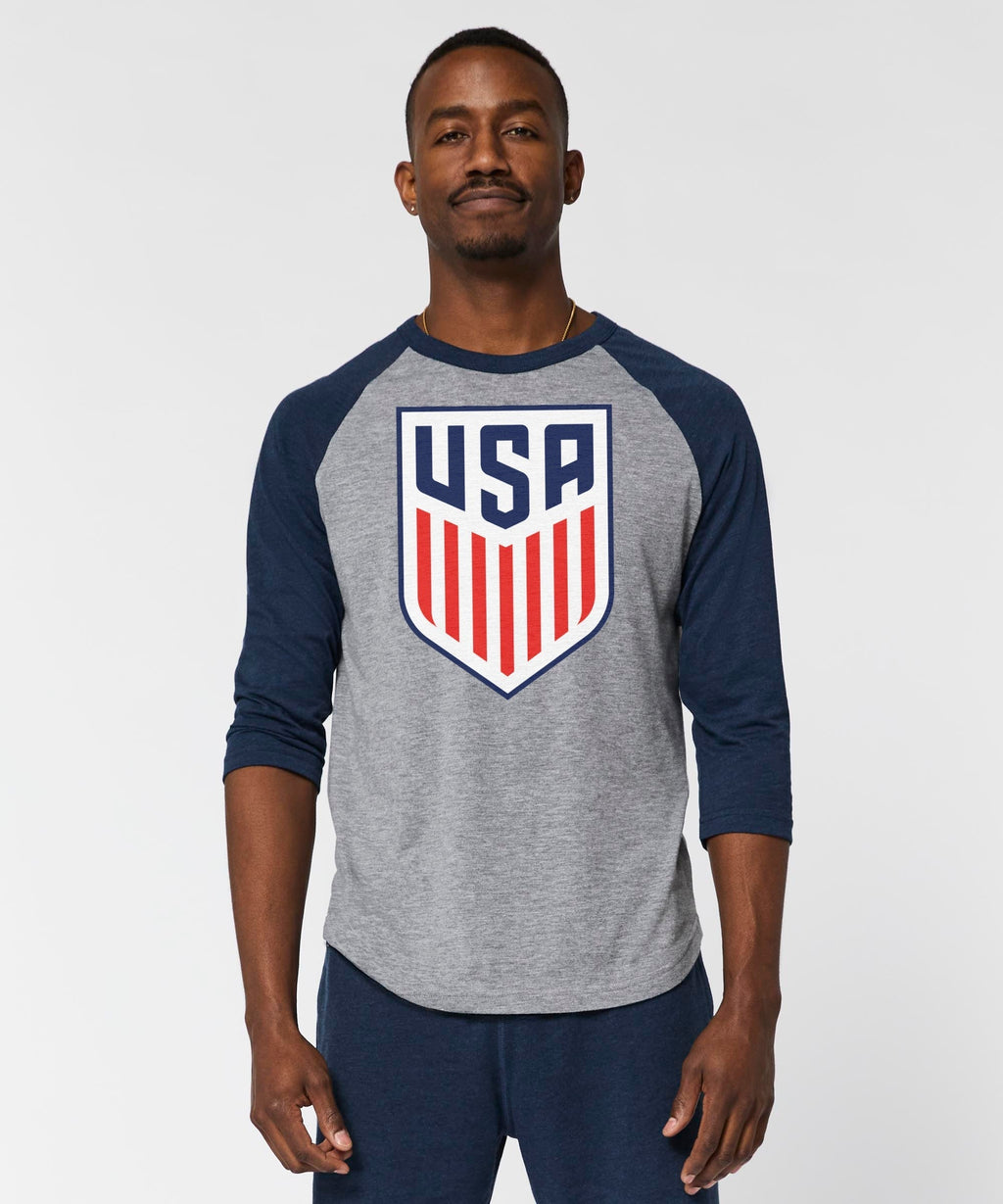 USA Crest Raglan Unisex