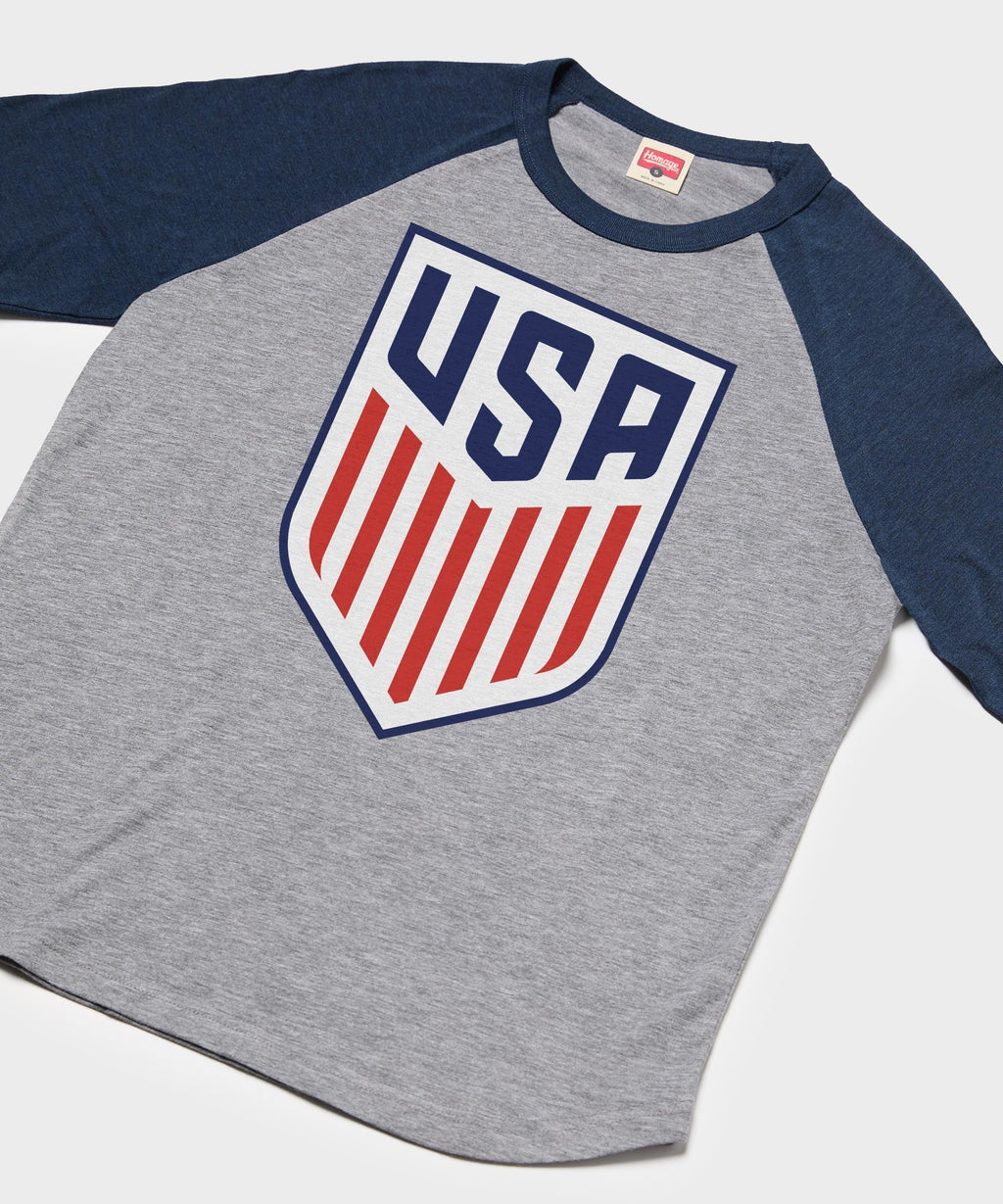 USA Crest Raglan Unisex