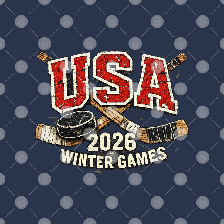 USA Hockey 2026 Winter Games T Shirt Unisex