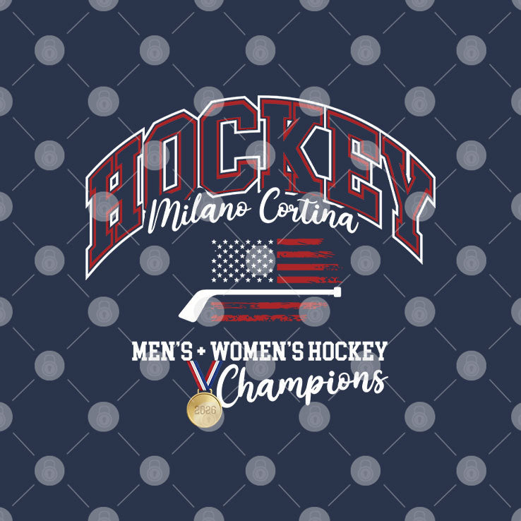 USA Hockey Men’s And Women’s Hockey Champions Unisex