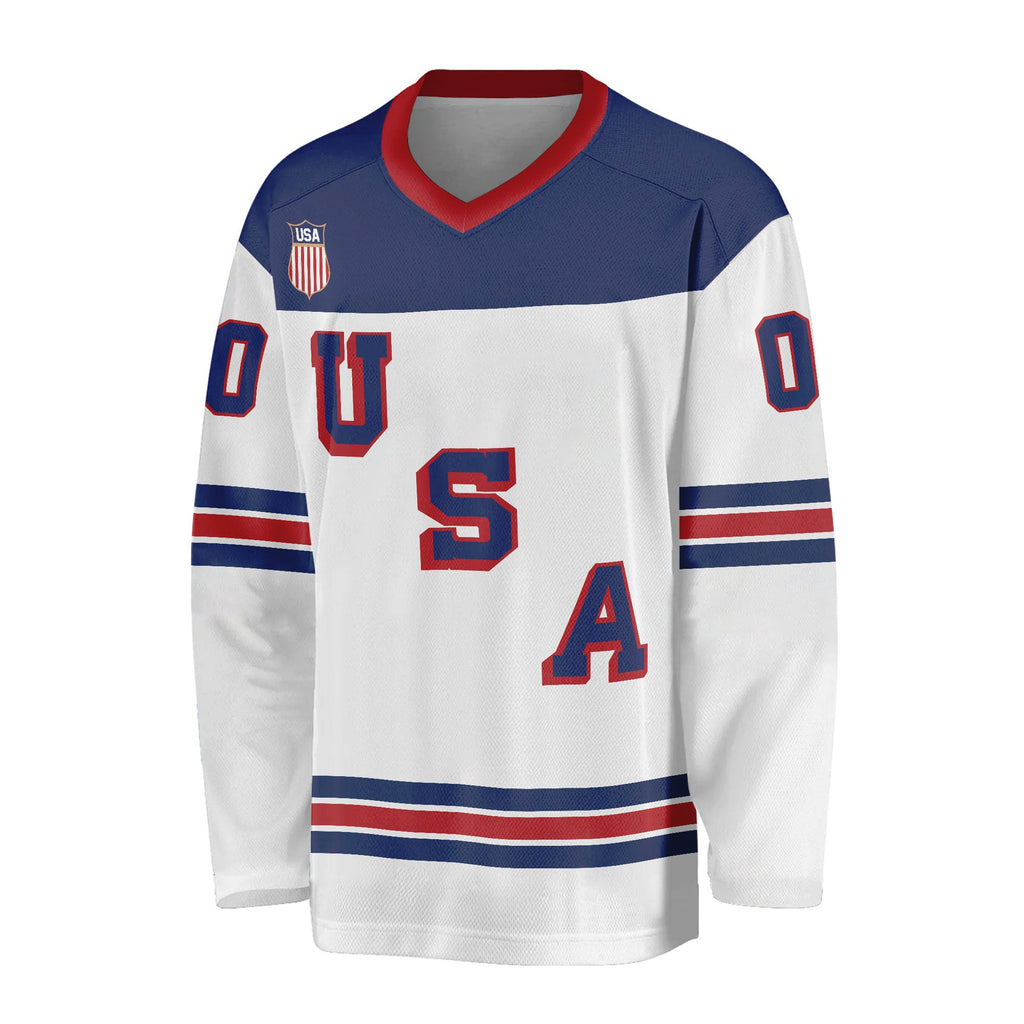 USA Jack Hughes Hockey Jersey Unisex