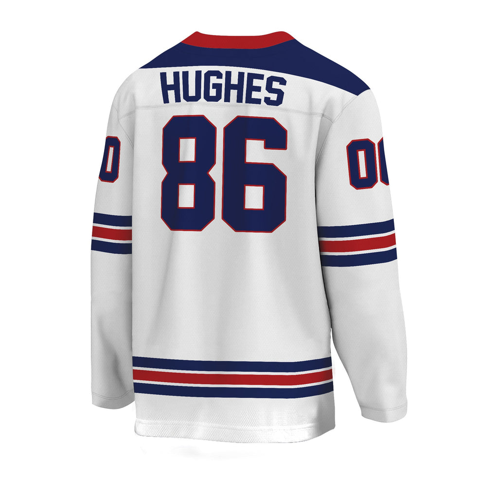 USA Jack Hughes Hockey Jersey Unisex