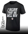 USA Soccer Team I Believe That We Will Win shirt Unisex