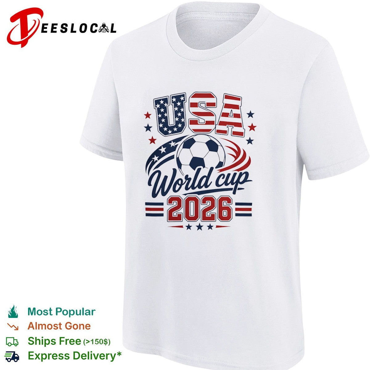 USA World cup 2026 soccer tournament sport shirt Unisex