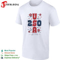 USA floral stars 250 est 1776 shirt Unisex