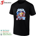USA skeleton eagle 250 salty goon gear vintage shirt Unisex