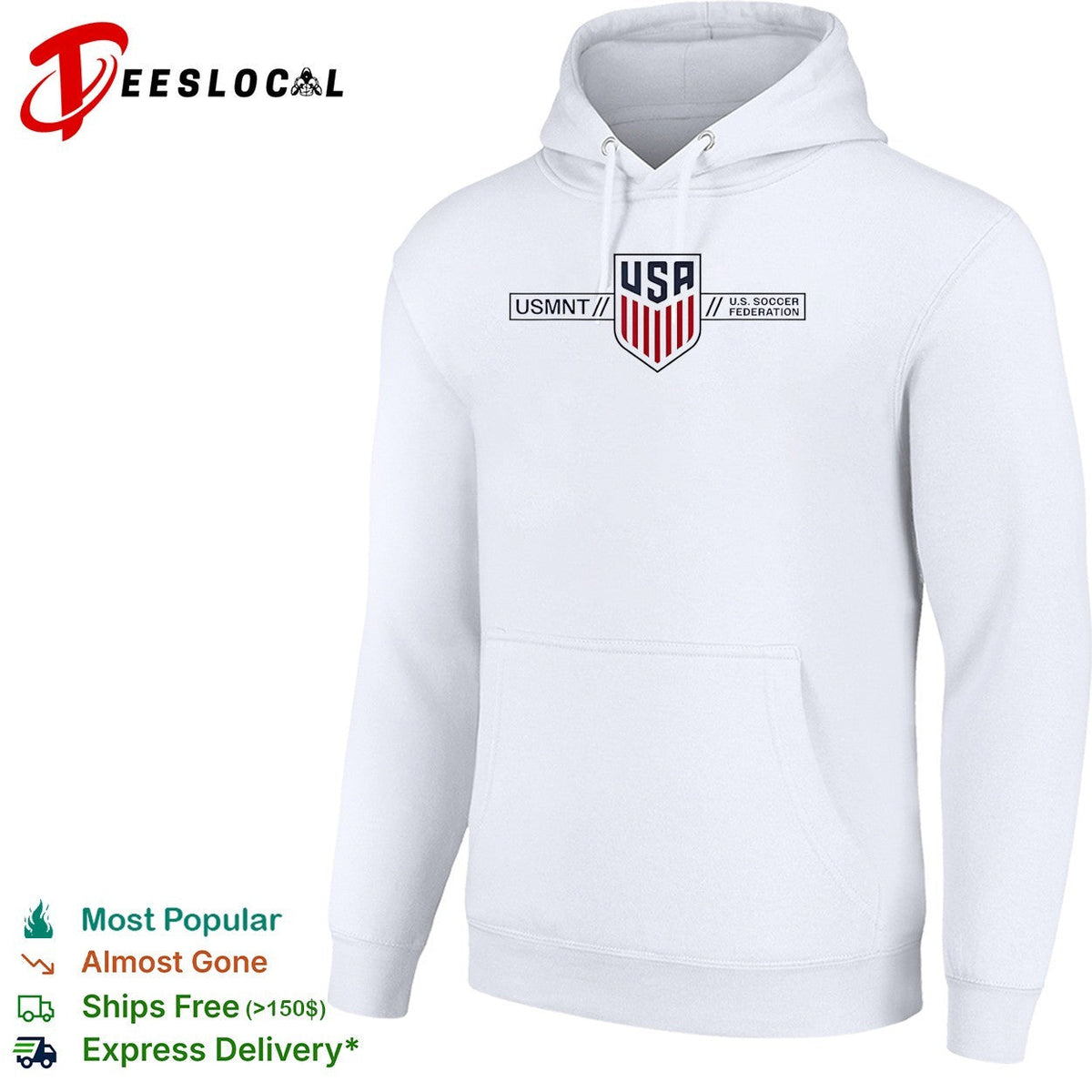 USMNT USA Soccer Federation national team crest bold logo shirt Unisex
