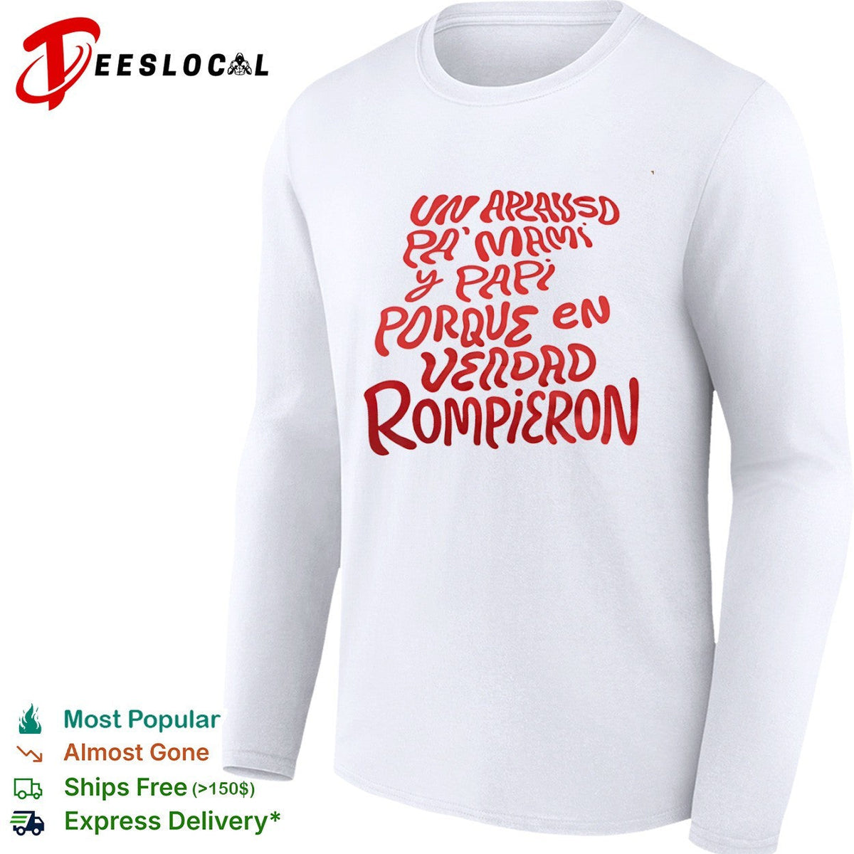 Un aplauso pa mami y papi porque en verdad rompieron shirt Unisex