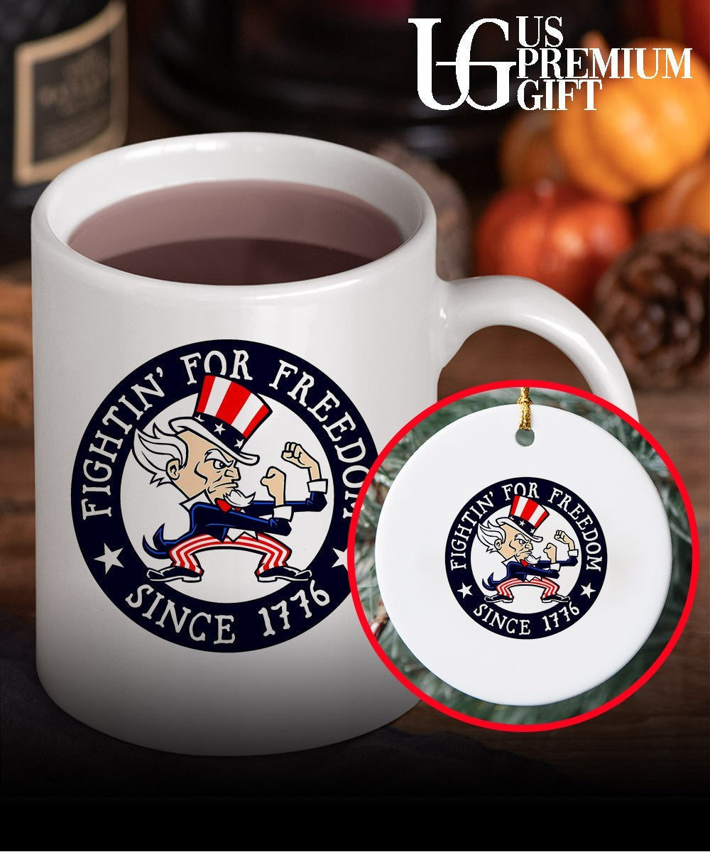 Uncle Sam Fightin’ for Freedom since 1776 shirt Unisex