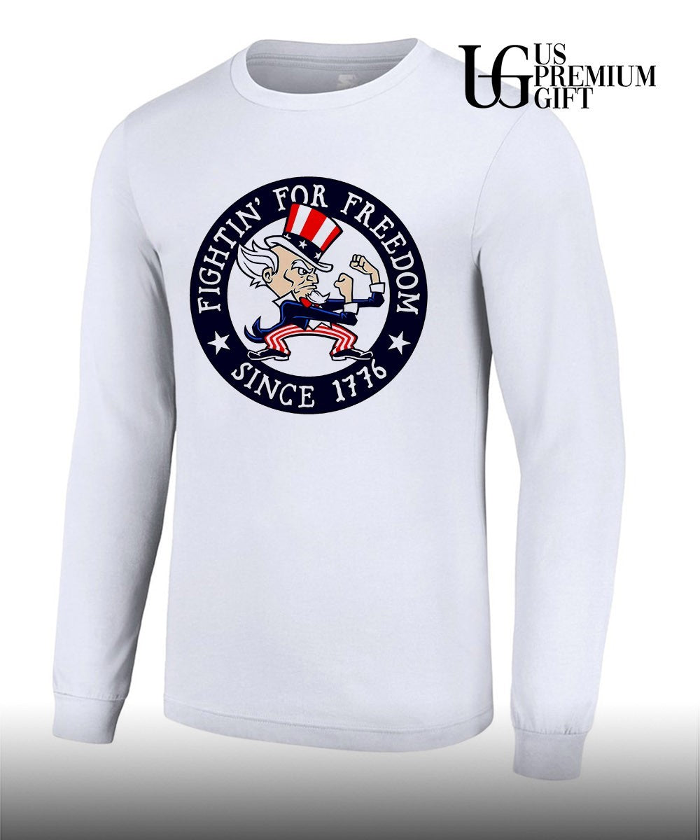 Uncle Sam Fightin’ for Freedom since 1776 shirt Unisex