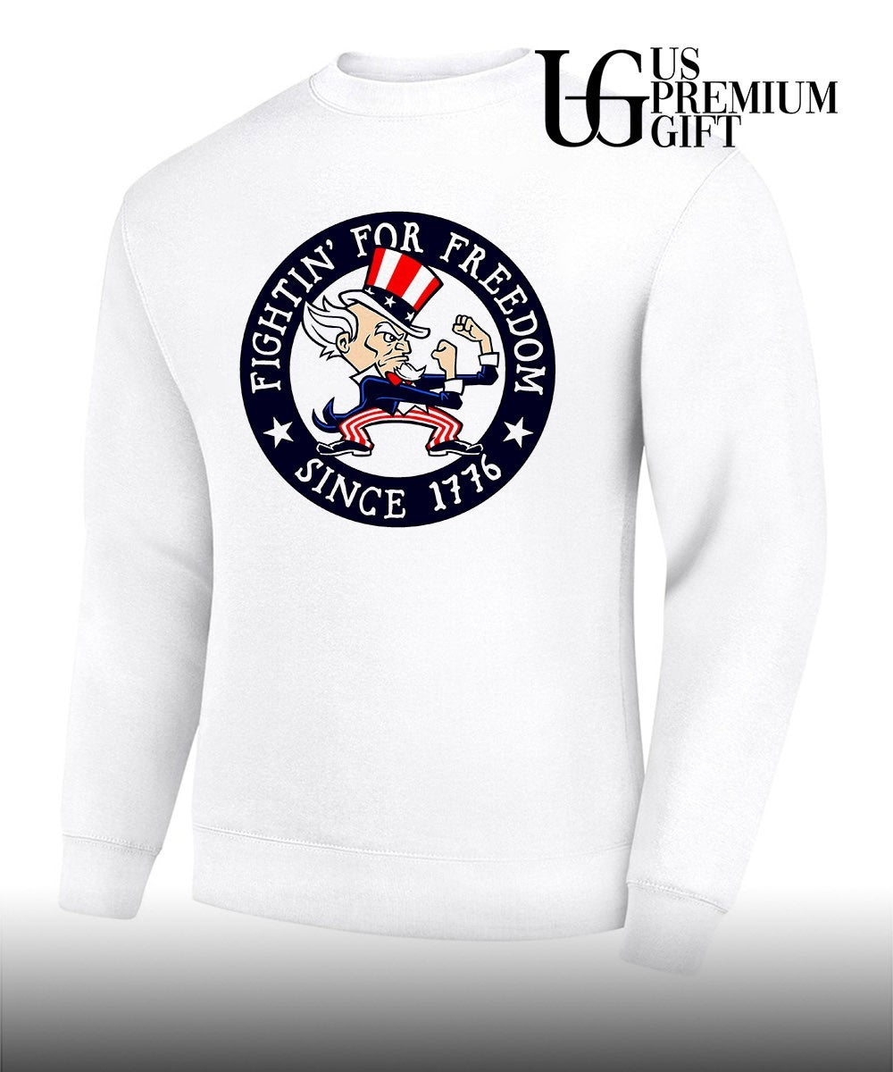 Uncle Sam Fightin’ for Freedom since 1776 shirt Unisex