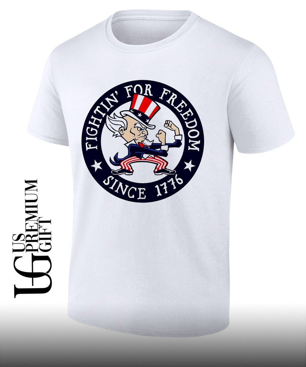 Uncle Sam Fightin’ for Freedom since 1776 shirt Unisex
