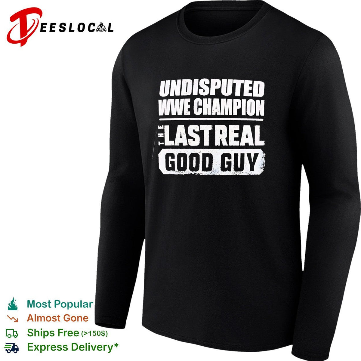 Undisputed champion the last real good guy retro shirt Unisex