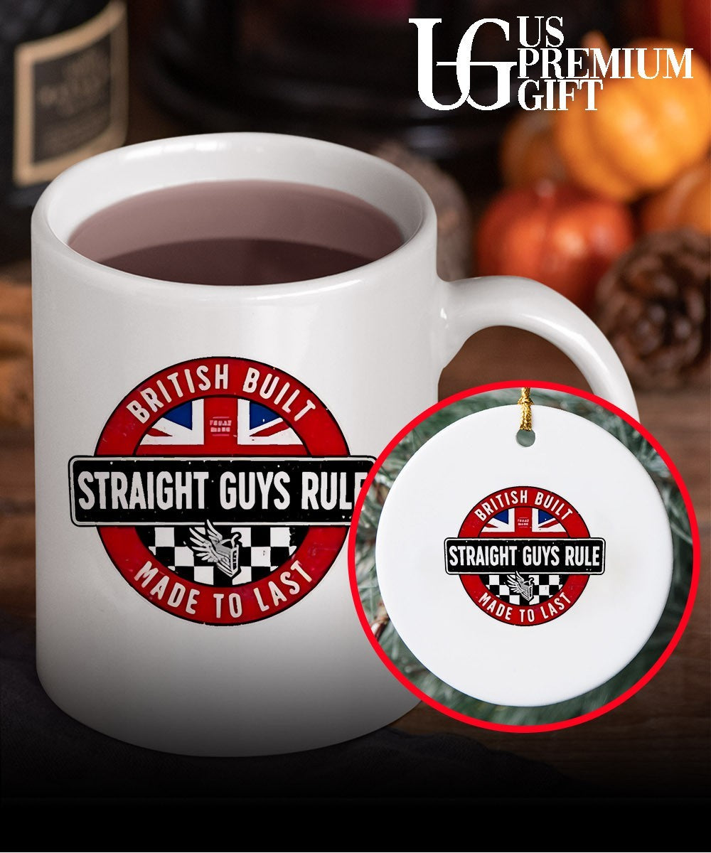 Union Jack British Built Straight Guys Rule Made to Last shirt Unisex