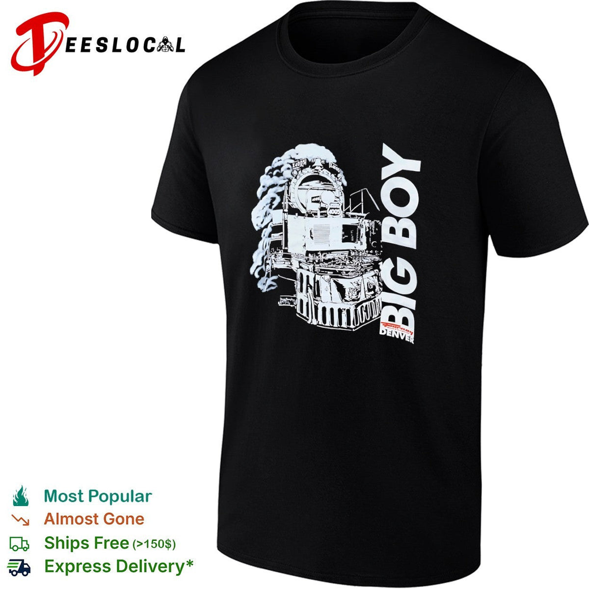 Union Pacific Big Boy 4005 Locomotive Forney Museum of Transportation Denver shirt Unisex