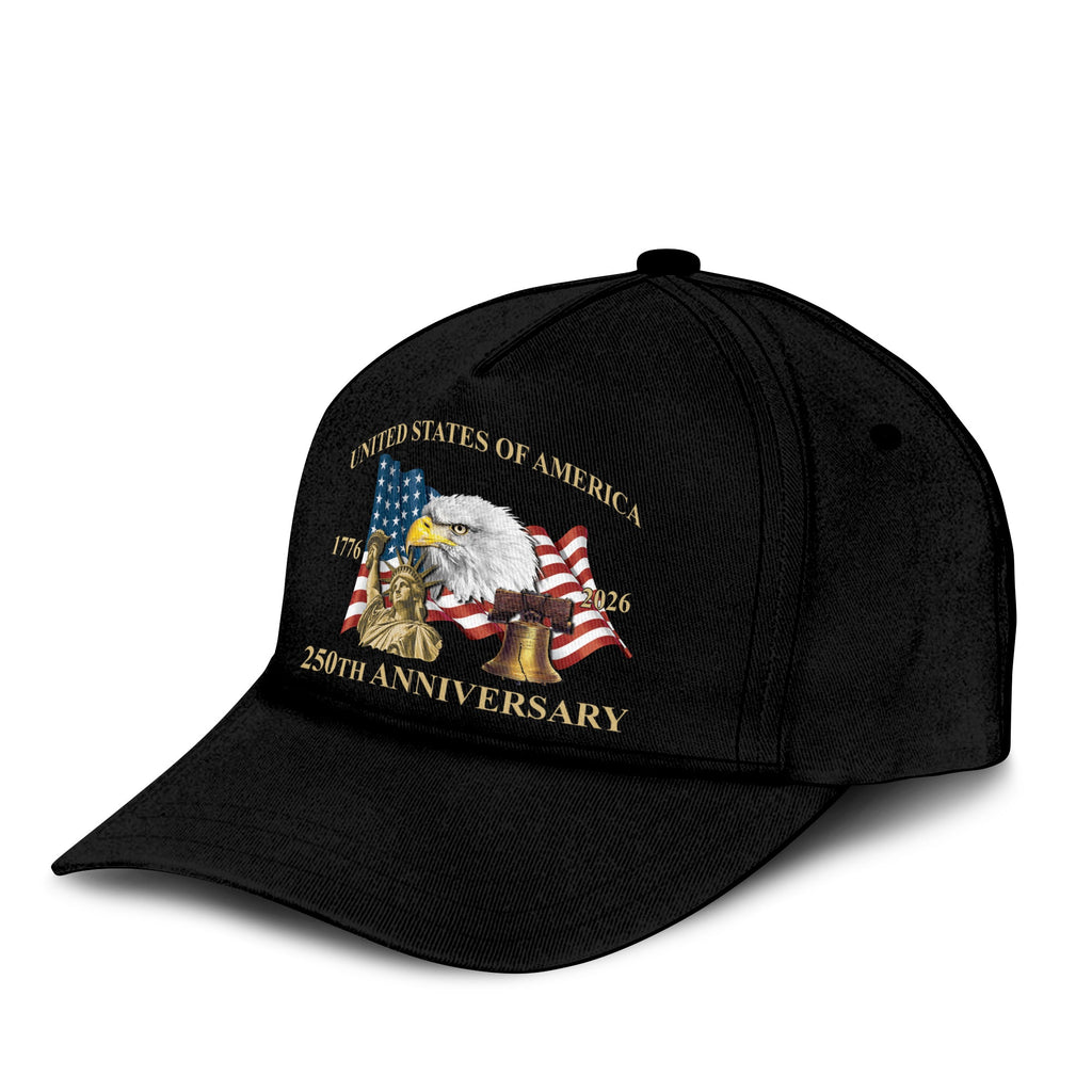 United States Of America 250th Anniversary 1776-2026 Hat Unisex