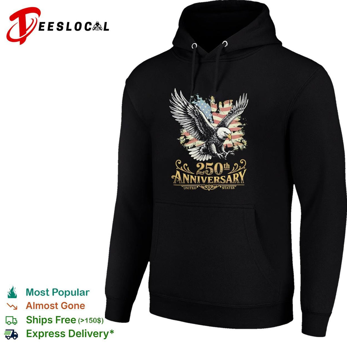 United States bald eagle 250th anniversary shirt Unisex