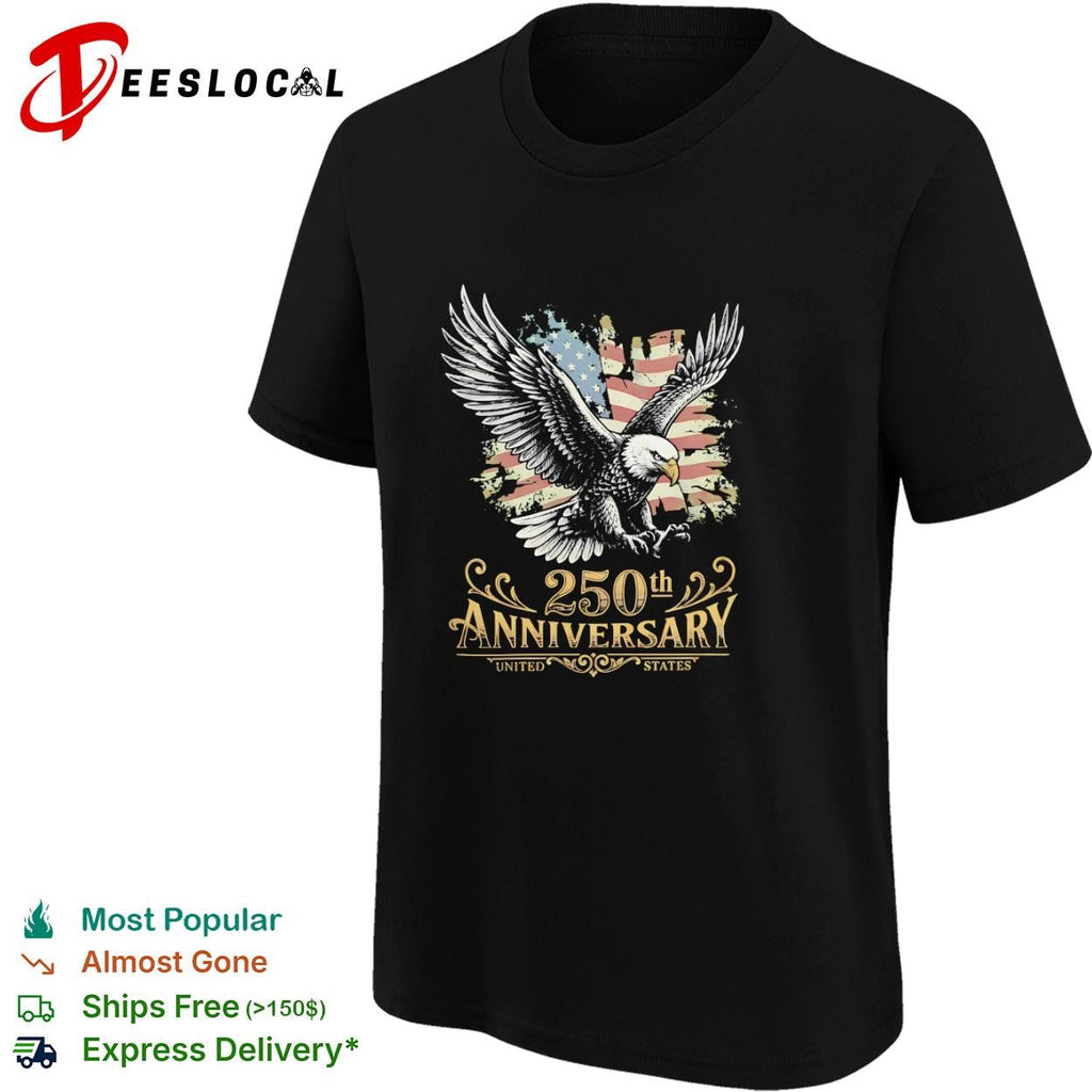 United States bald eagle 250th anniversary shirt Unisex