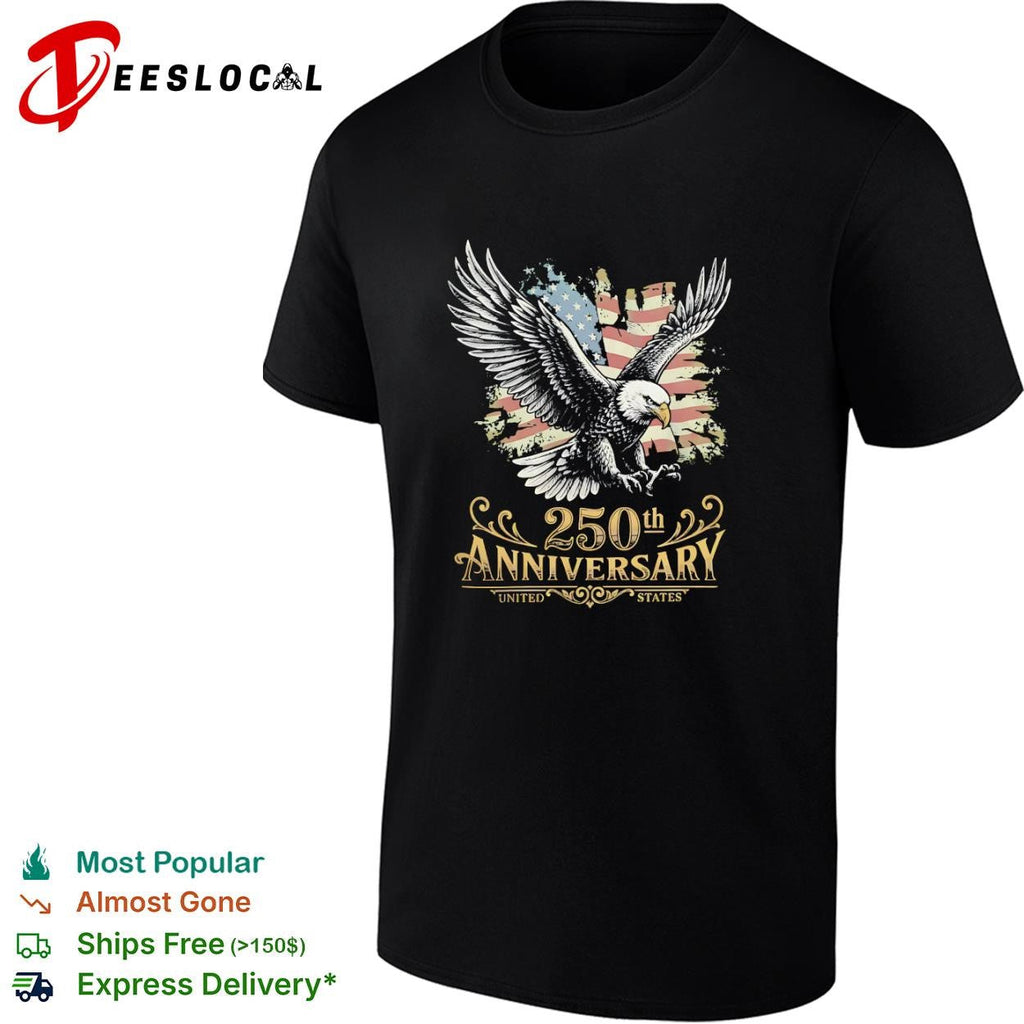 United States bald eagle 250th anniversary shirt Unisex