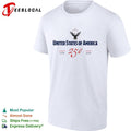 United States of America 250 1776 2026 Eagle Logo Anniversary Commemorative shirt Unisex