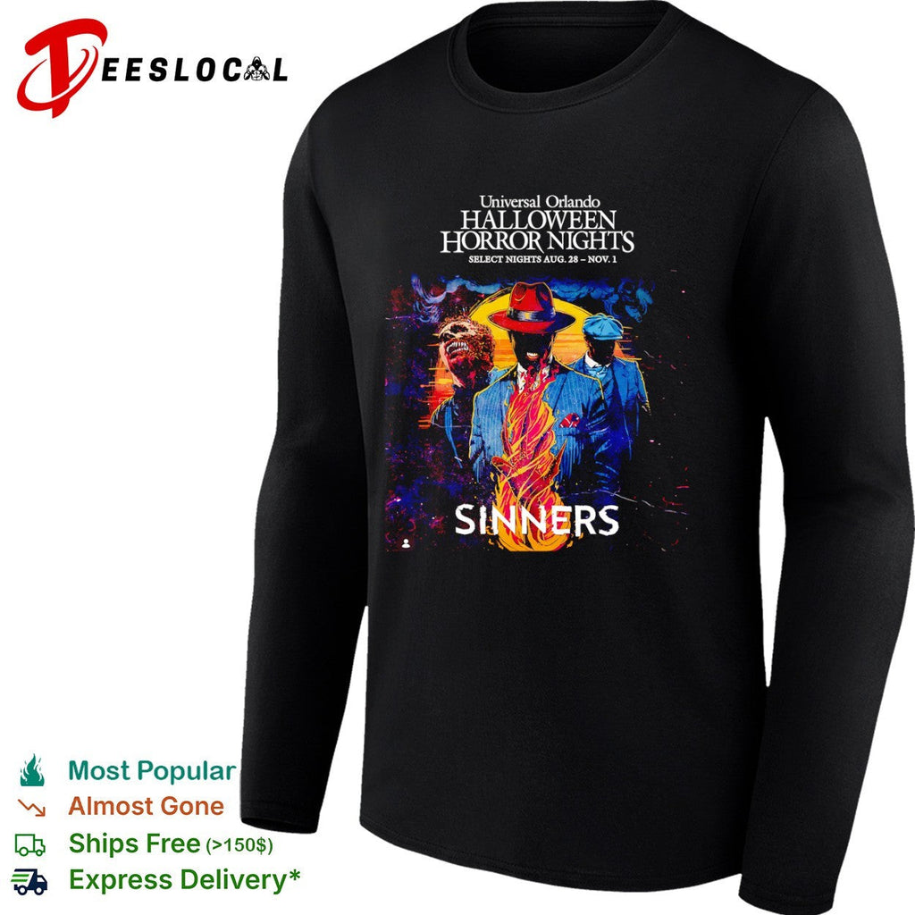 Universal Orlando Halloween Horror Nights Sinners Select Nights shirt Unisex