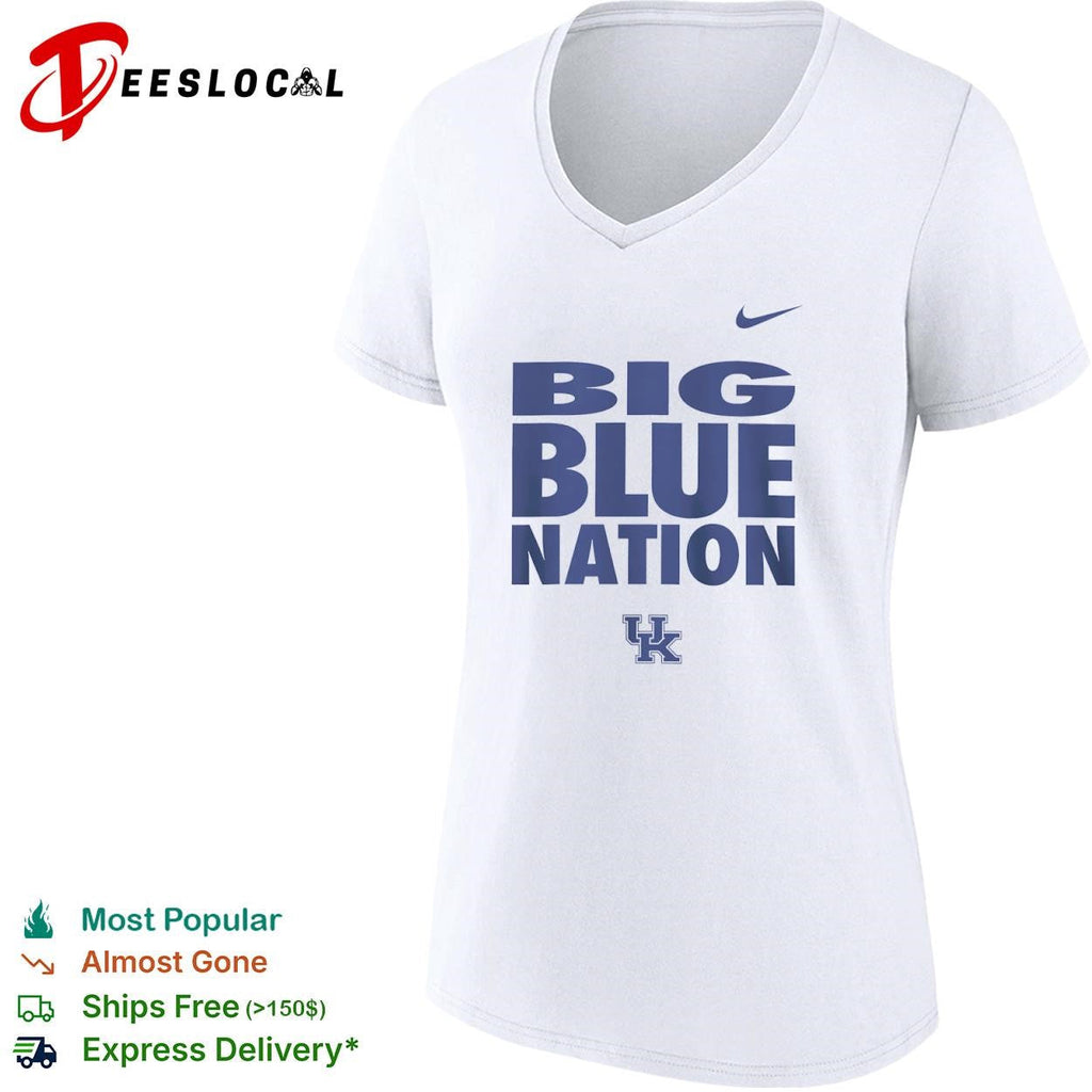 University of Kentucky Big Blue Nation logo shirt Unisex