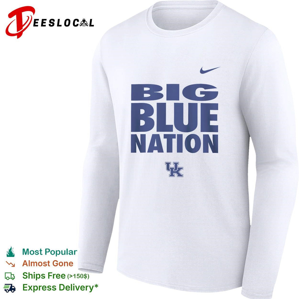 University of Kentucky Big Blue Nation logo shirt Unisex