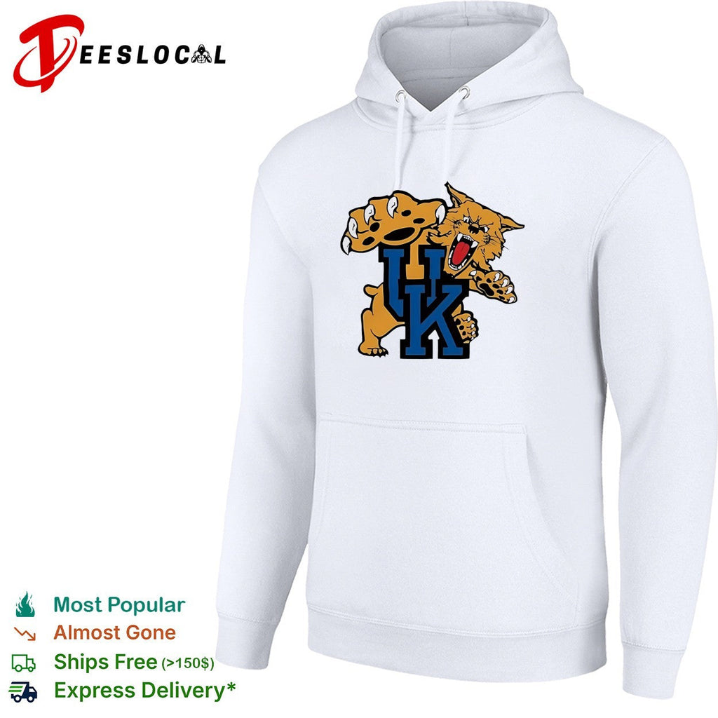 University of Kentucky Wildcats UK Logo Mascot Sports Team Fan shirt Unisex