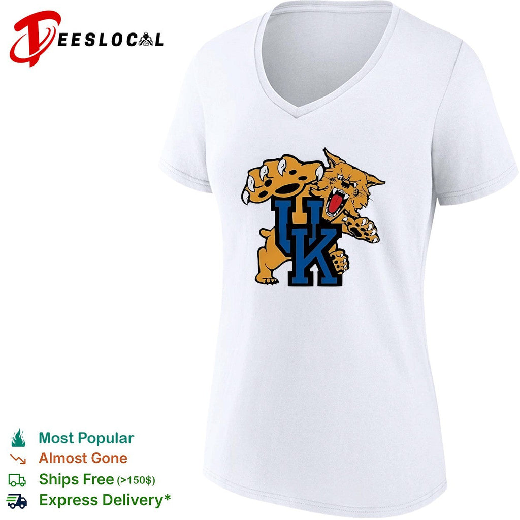 University of Kentucky Wildcats UK Logo Mascot Sports Team Fan shirt Unisex