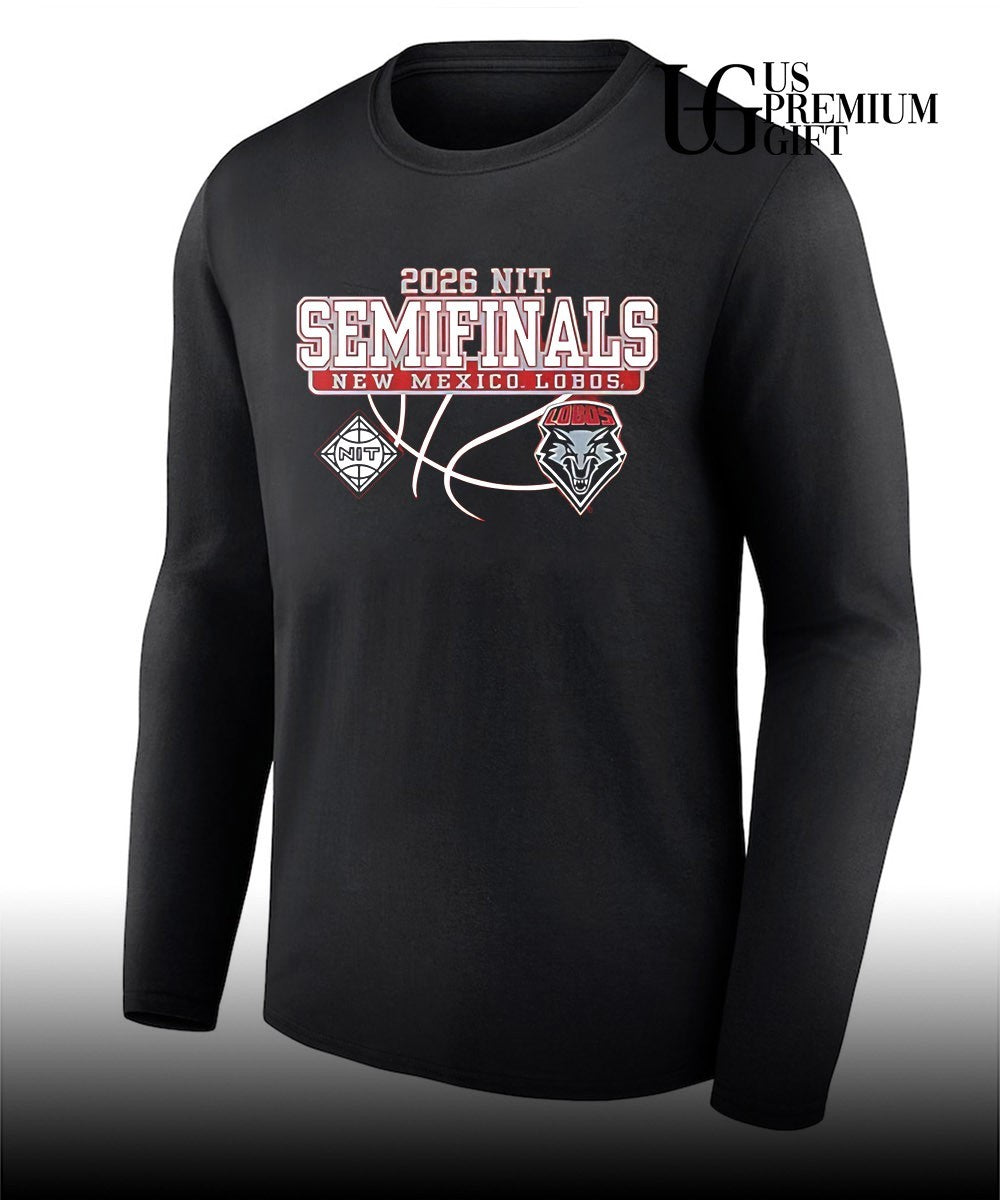 University of New Mexico Lobos Men’s Basketball 2026 NIT Semifinals shirt Unisex