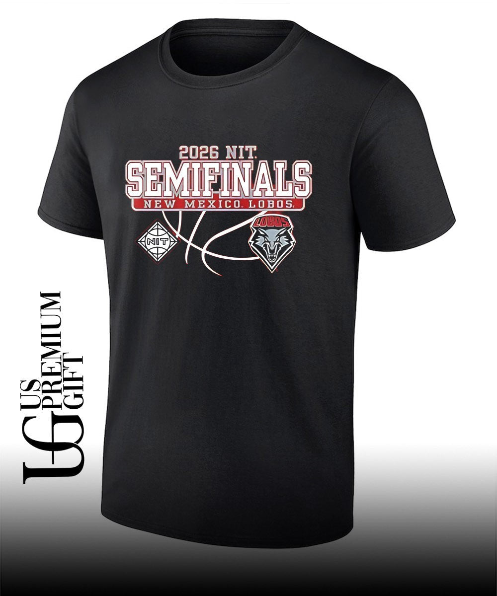 University of New Mexico Lobos Men’s Basketball 2026 NIT Semifinals shirt Unisex
